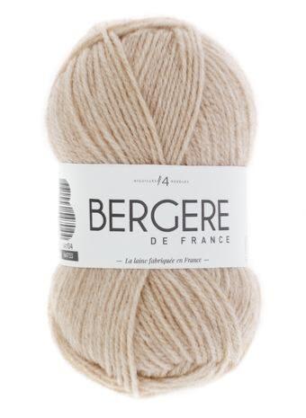 Laine barisienne de bergère de France coloris blé