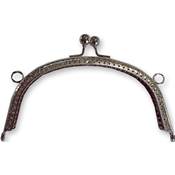 Fermoir arrondi argent 16cm 98522
