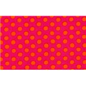 Tissu Kaffe Fassett pois fuschia par 10cm