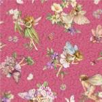 Tissu coton - Song of the flowers- par 25 cm