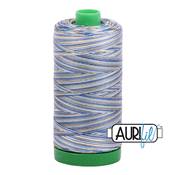 Fil Aurifil Mako 40 Lemon Blueberry n°4649 - 1000 mètres