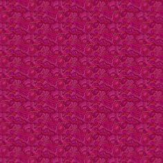 Tissu coton popeline rose "malabar" d'Odile Bailloeul
