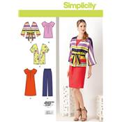 Patron Simplicity 7687 - 4 vêtements 48-56