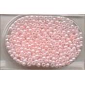 Perles rose dragée irisé 4305