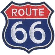 Pièce Thermocollante "Route 66"