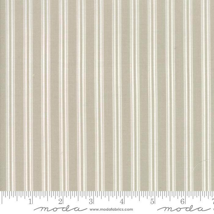 Rainbow stripe blanc  - par 10cm