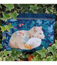 Kit couture pochette tablette land art ardoise Odile Bailloeul