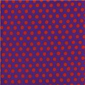 Tissu Kaffe Fassett pois purple par 10cm - 125GP70PURP
