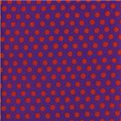 Tissu Kaffe Fassett pois purple par 10cm - 125GP70PURP