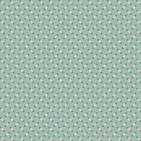 Tissu super bloom Sweet pea dusty blue  par 10 cm