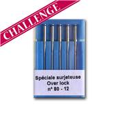 5 aiguilles pour surjeteuse 90 Bohin 98415