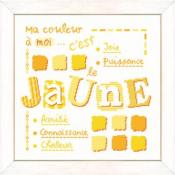 Ma couleur à moi, c'est le Jaune - Lilipoints X006