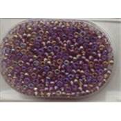 Perles Mauve arc en ciel 3305