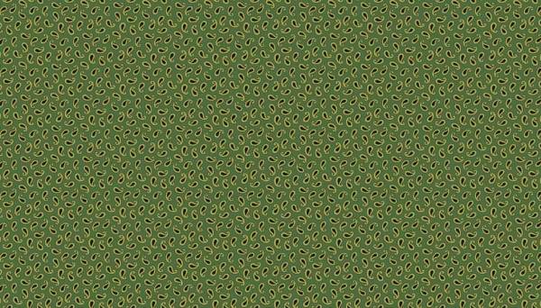 Tissu Trinkets vert 8155G par 10cm