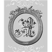 Monogramme Vintage Lettre A