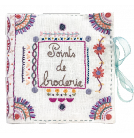 Points de broderie débutant - un chat dans l'aiguille