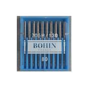 10 aiguilles à coudre machine n°80 Bohin ref. 18047