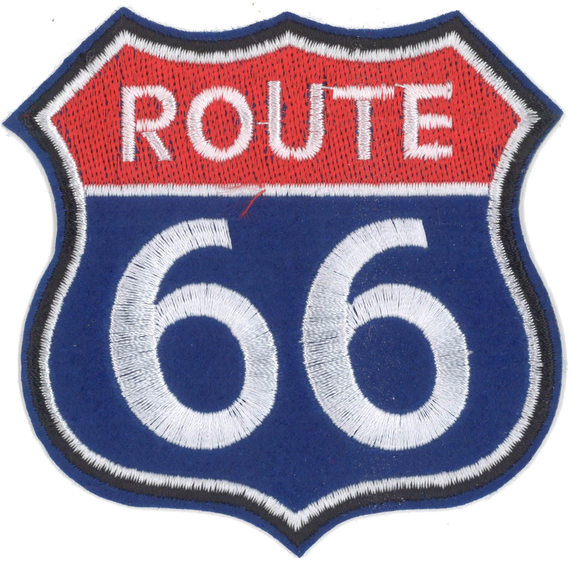 Pièce Thermocollante "Route 66"