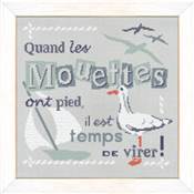 Quand les mouettes ... - Lilipoints A014