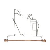 Support mural Golf - 19cm