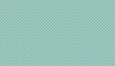 Tissu patchwork à pois Sarcelle - 830-T3 - par 10 cm