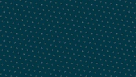 Tossed sprig blue par 10 cm